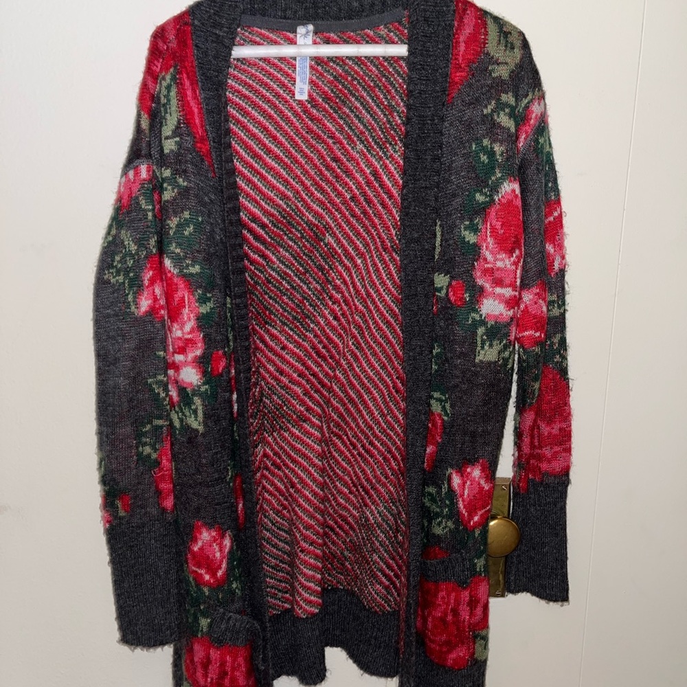 Colorful cardigan